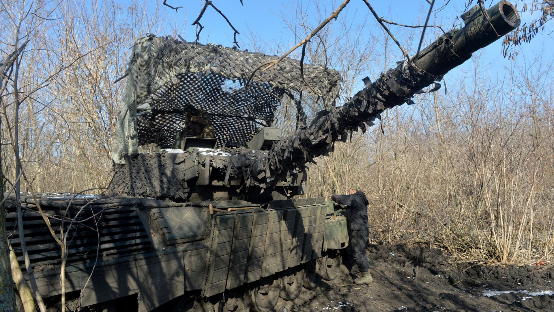 Russland und Ukraine melden Verstöße gegen Waffenruhe